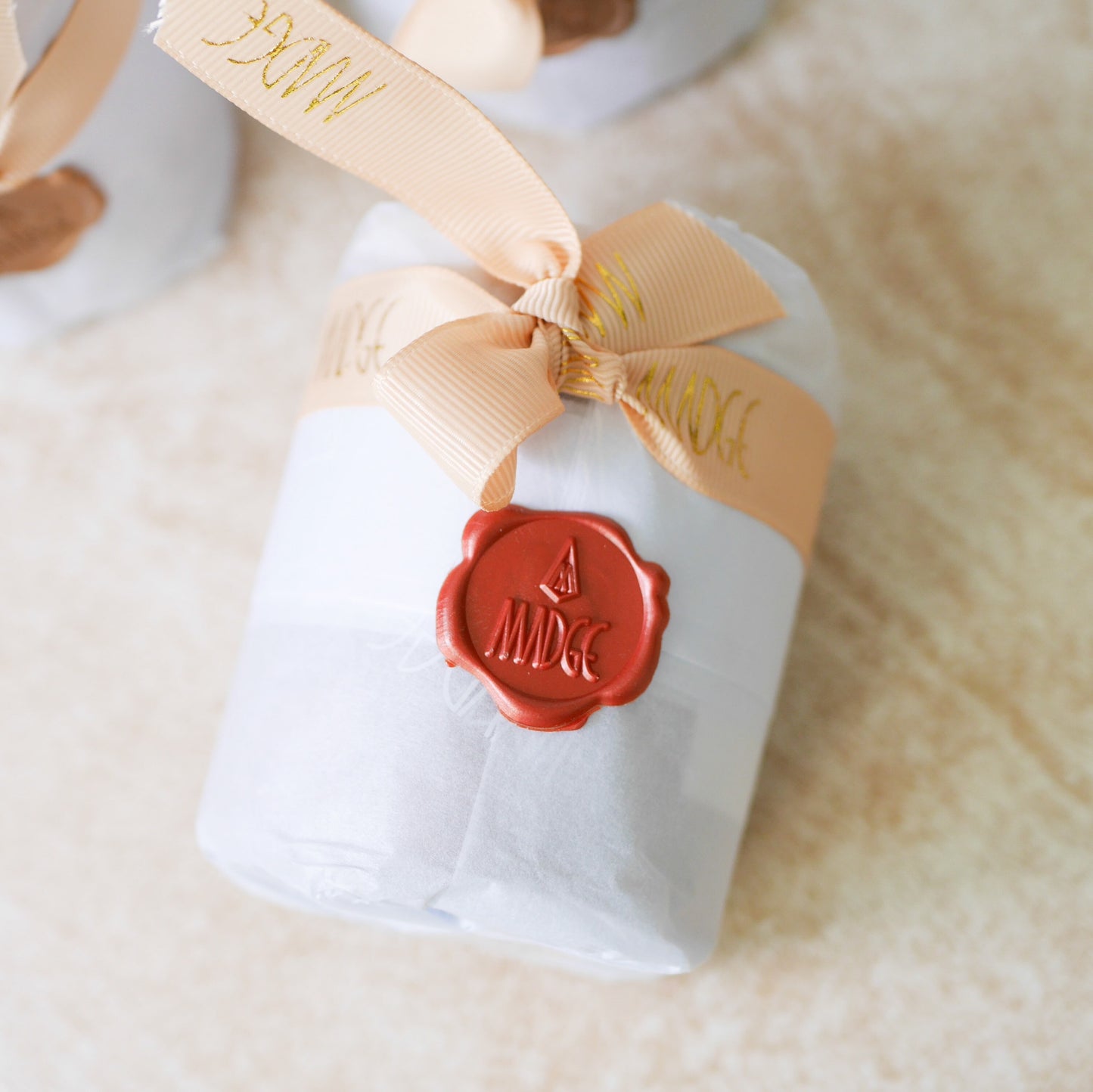 Organic Cherry Blossom Aromatherapy Soy Candle - 100% Essential Oil - All Natural - Organic Dry Flowers - Long Lasting 9oz - Gift